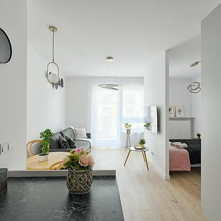 Апартаменты Optykow 3a Cozy Studio Promenada Варшава
